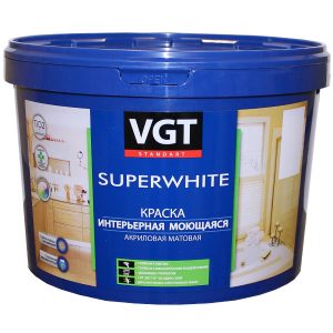 VGT Стандарт краска интерьерная моющаяся